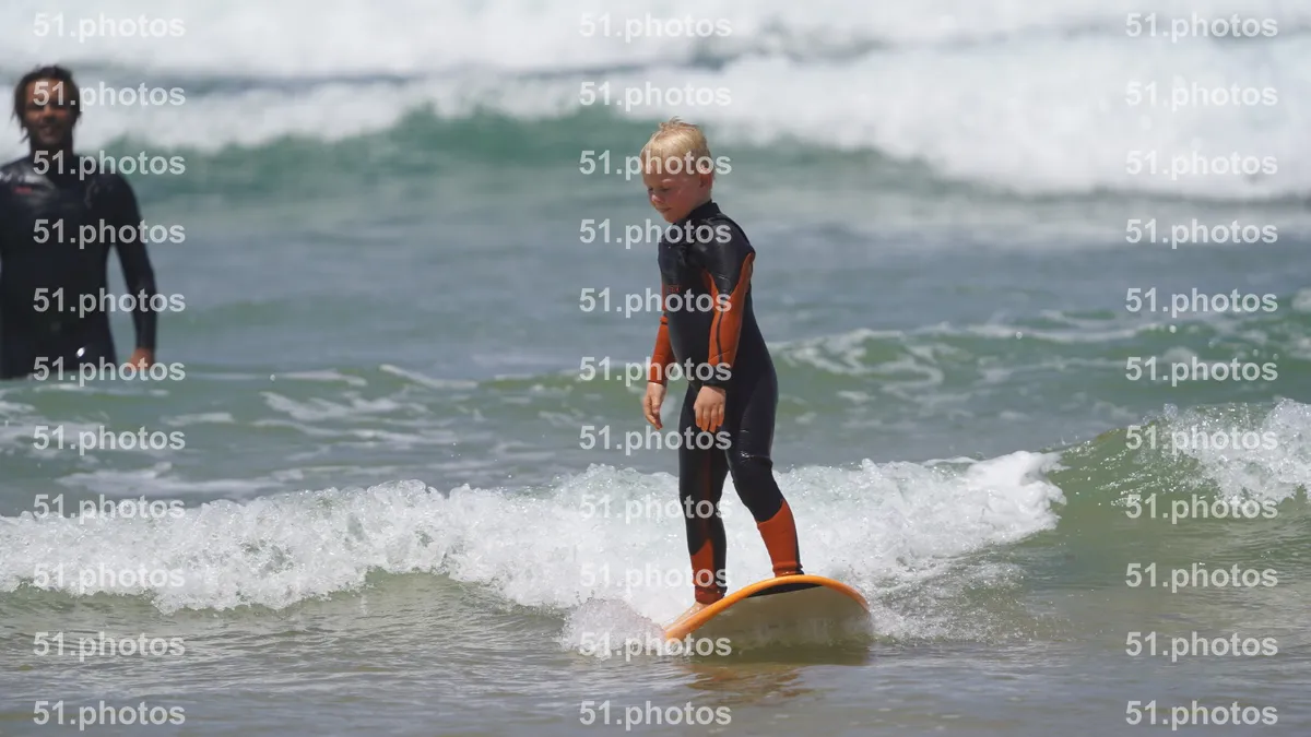 Surfing shot by Lars Van der Veen in Furnas