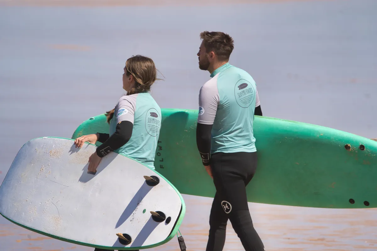 Surfing shot by Lars Van der Veen in Milfontes