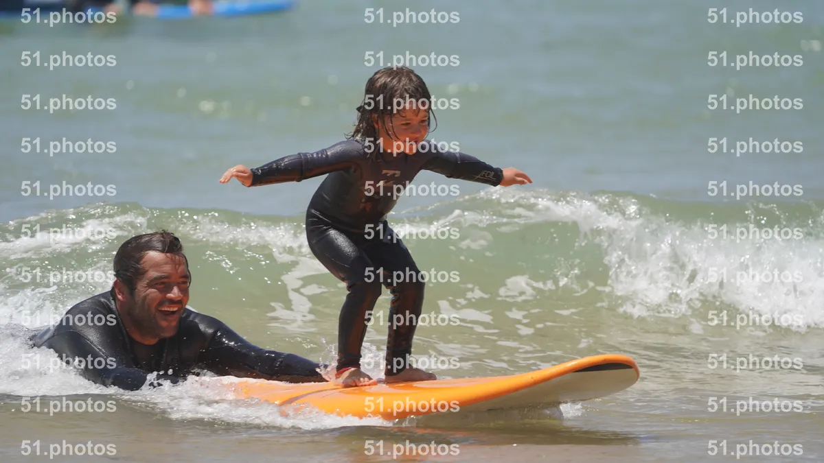 Surfing shot by Lars Van der Veen in Furnas