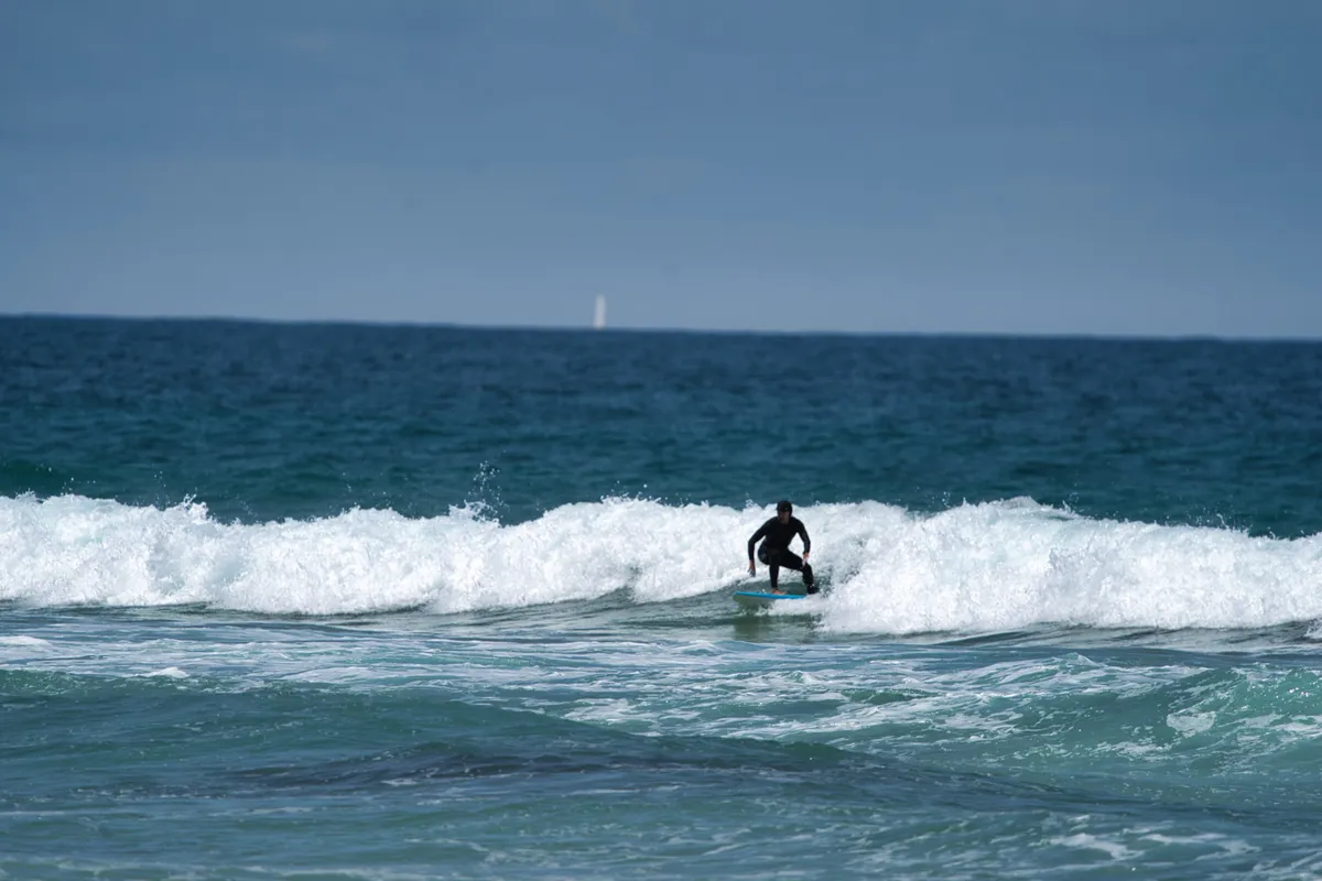Surfing shot by Lars Van der Veen in Milfontes