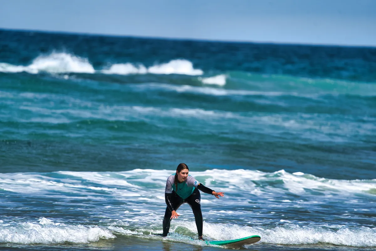 Surfing shot by Lars Van der Veen in Milfontes