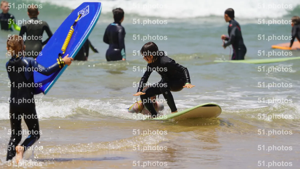 Surfing shot by Lars Van der Veen in Furnas