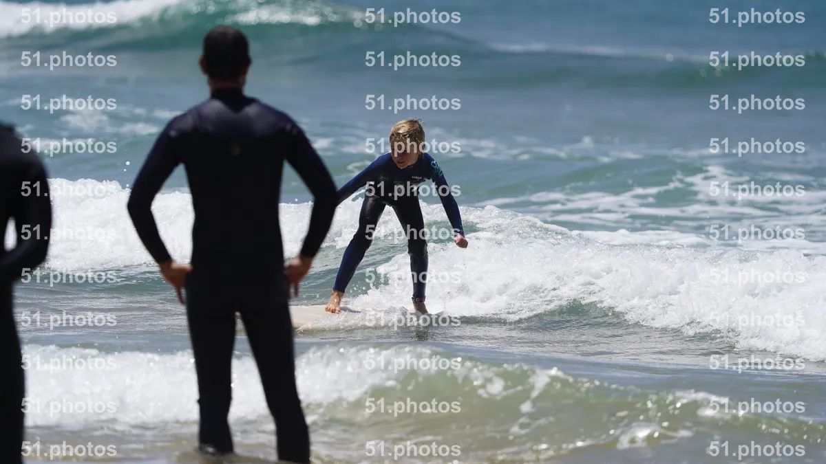 Surfing shot by Lars Van der Veen in Furnas