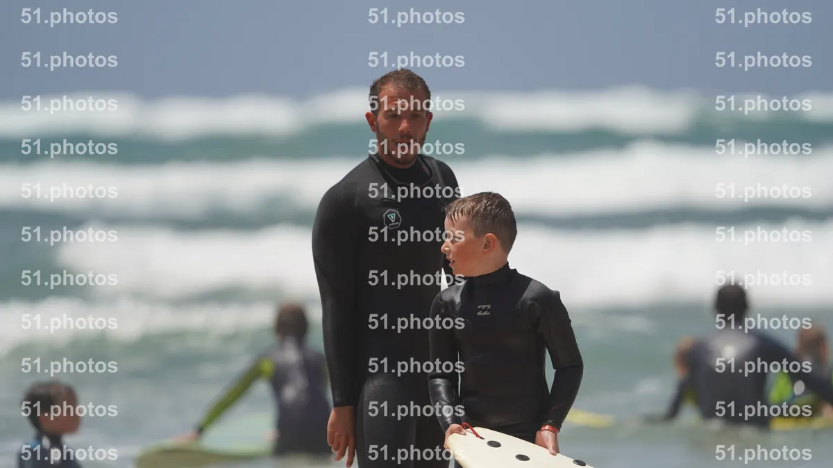 Surfing shot by Lars Van der Veen in Furnas