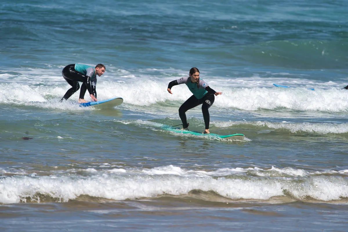 Surfing shot by Lars Van der Veen in Milfontes
