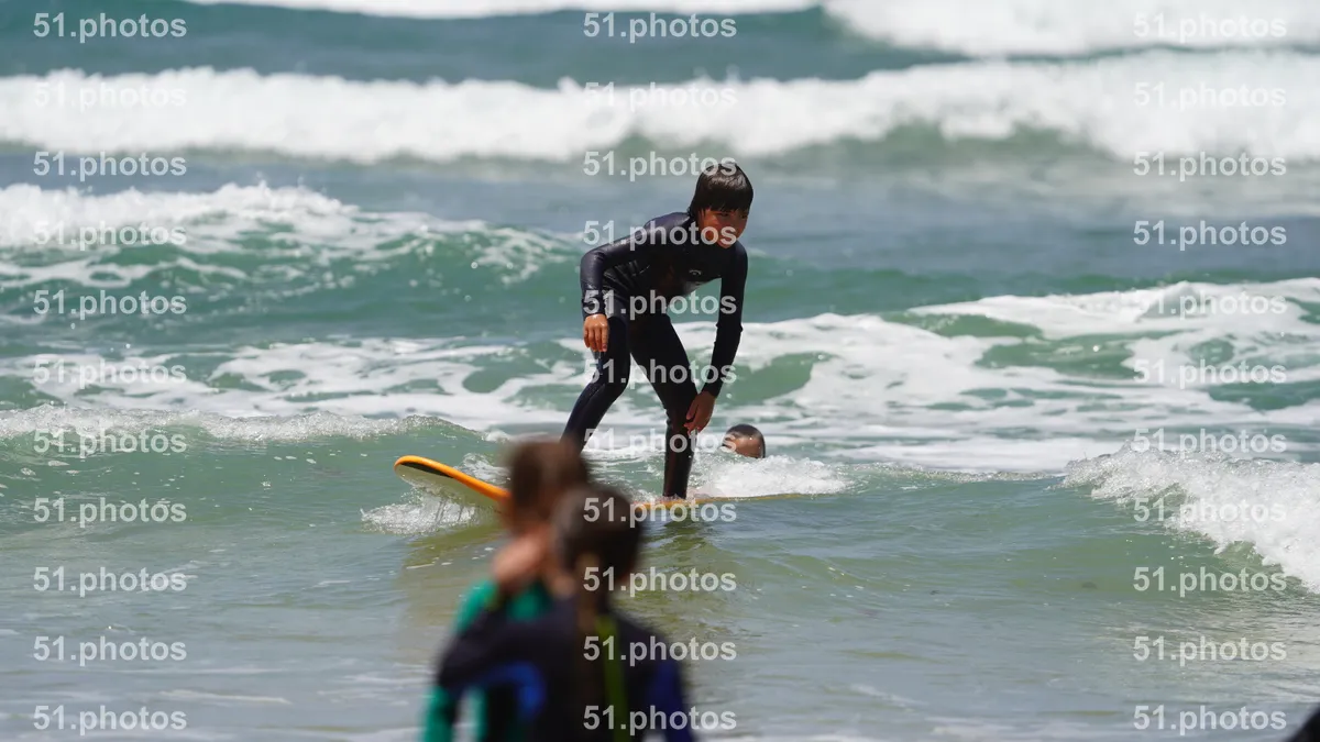 Surfing shot by Lars Van der Veen in Furnas