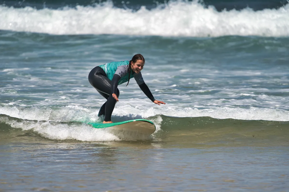 Surfing shot by Lars Van der Veen in Milfontes