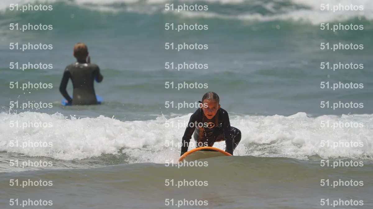 Surfing shot by Lars Van der Veen in Furnas