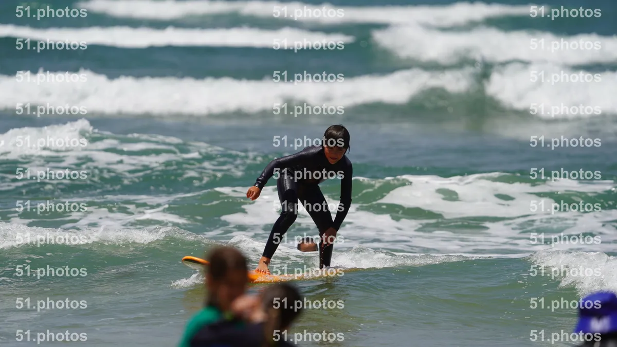 Surfing shot by Lars Van der Veen in Furnas