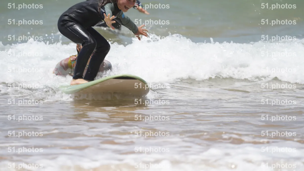 Surfing shot by Lars Van der Veen in Furnas