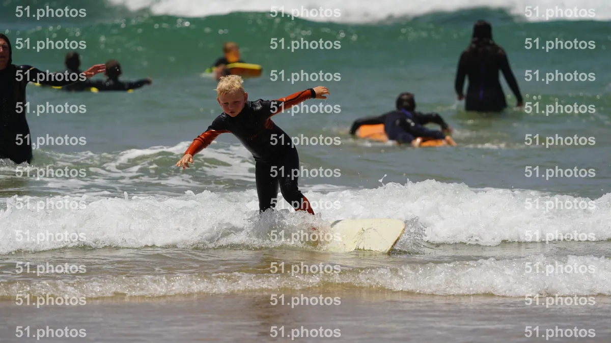 Surfing shot by Lars Van der Veen in Furnas