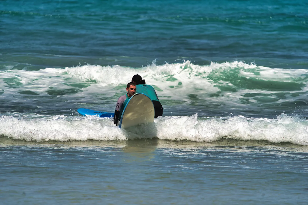 Surfing shot by Lars Van der Veen in Milfontes