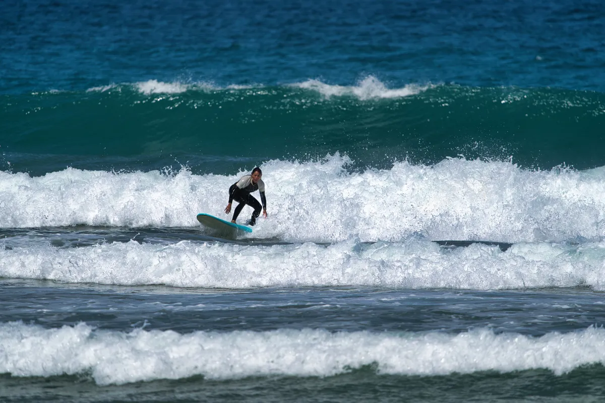 Surfing shot by Lars Van der Veen in Milfontes