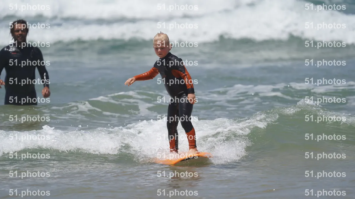 Surfing shot by Lars Van der Veen in Furnas