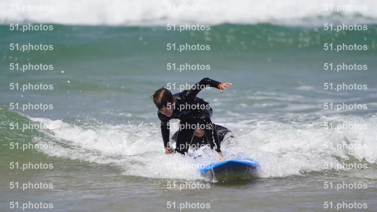 Surfing shot by Lars Van der Veen in Furnas