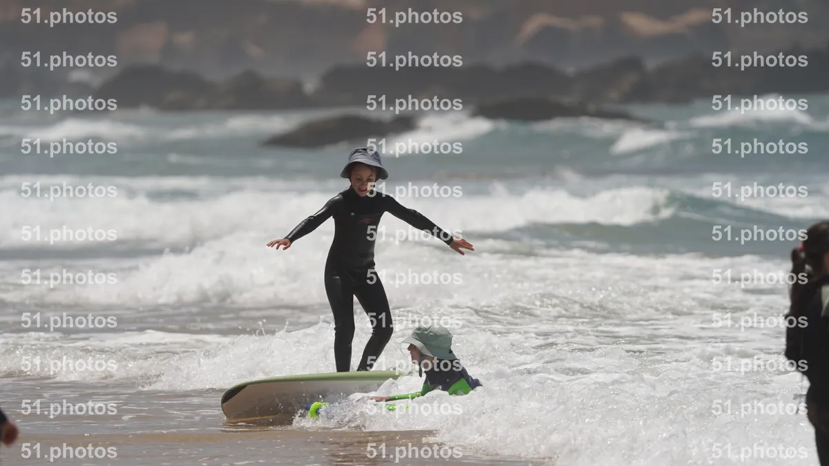 Surfing shot by Lars Van der Veen in Furnas