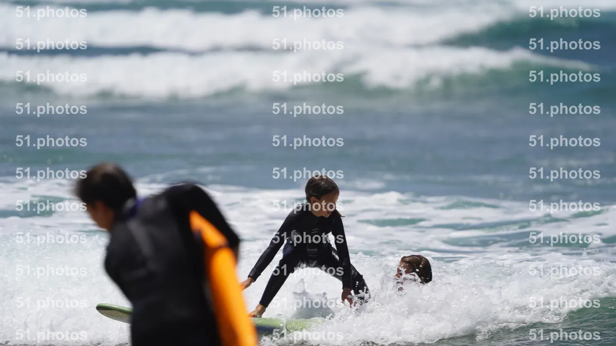 Surfing shot by Lars Van der Veen in Furnas