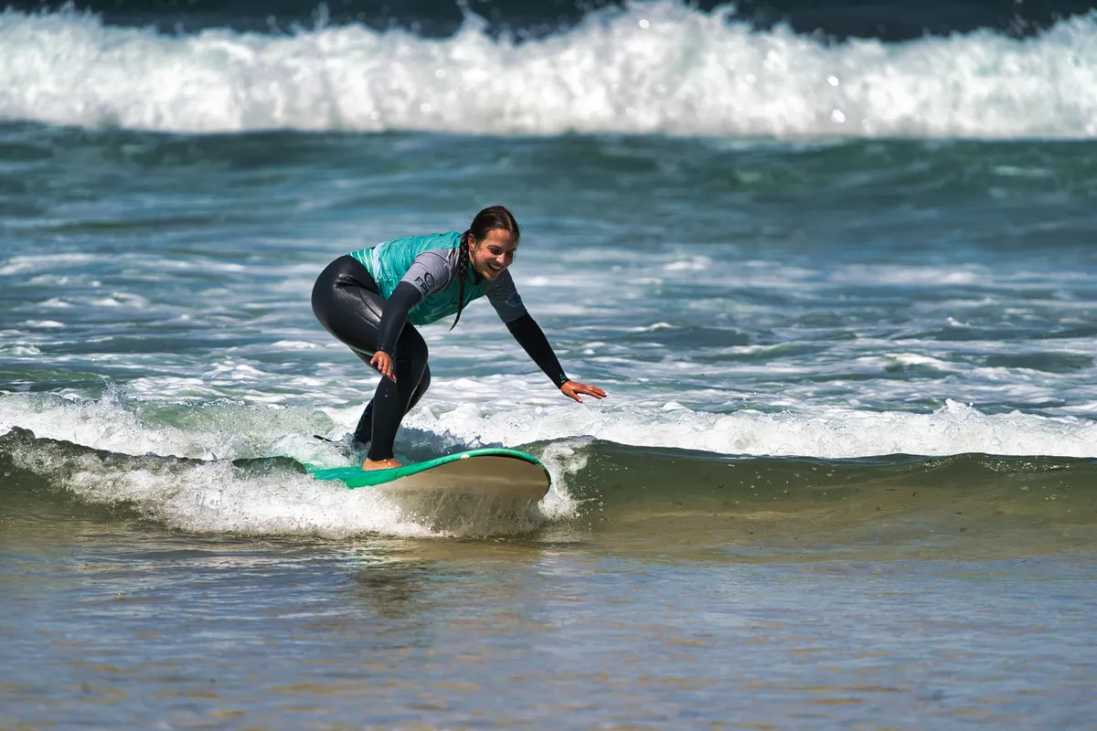 Surfing shot by Lars Van der Veen in Milfontes