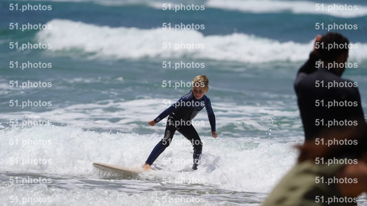 Surfing shot by Lars Van der Veen in Furnas