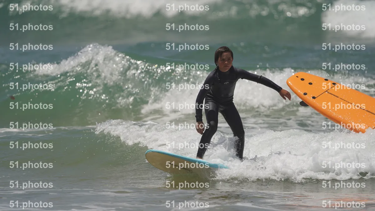 Surfing shot by Lars Van der Veen in Furnas