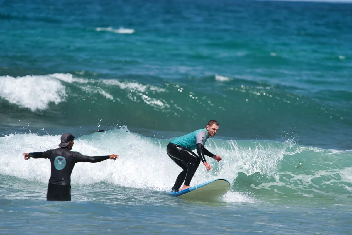 Surfing shot by Lars Van der Veen in Milfontes