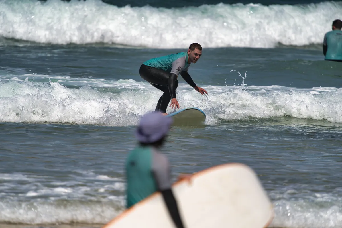 Surfing shot by Lars Van der Veen in Milfontes