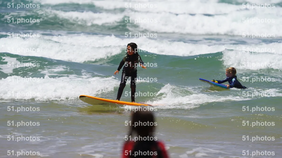 Surfing shot by Lars Van der Veen in Furnas