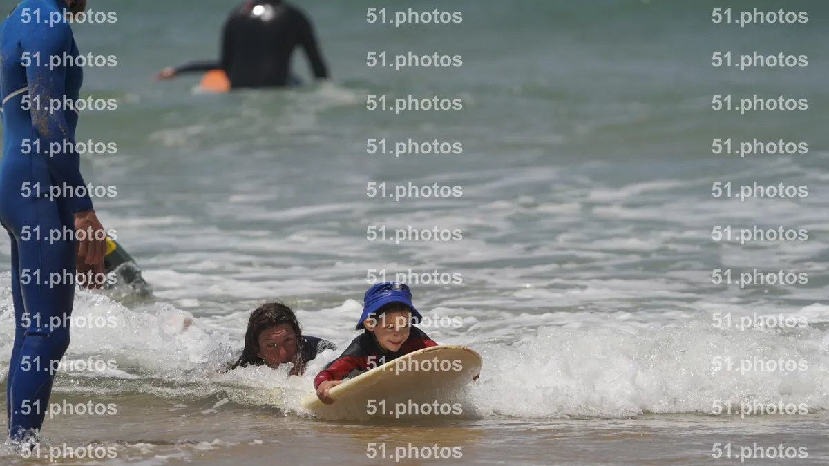 Surfing shot by Lars Van der Veen in Furnas