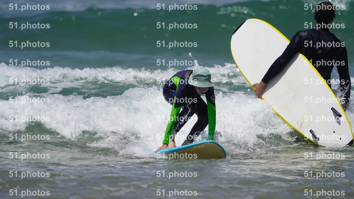 Surfing shot by Lars Van der Veen in Furnas