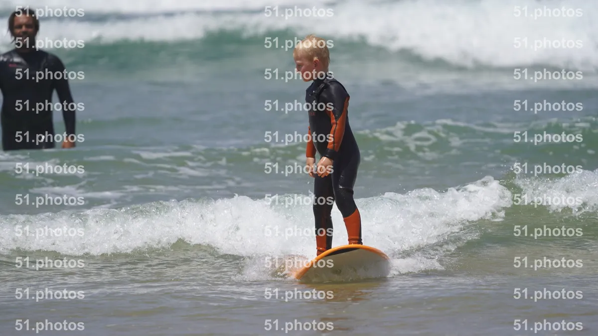 Surfing shot by Lars Van der Veen in Furnas