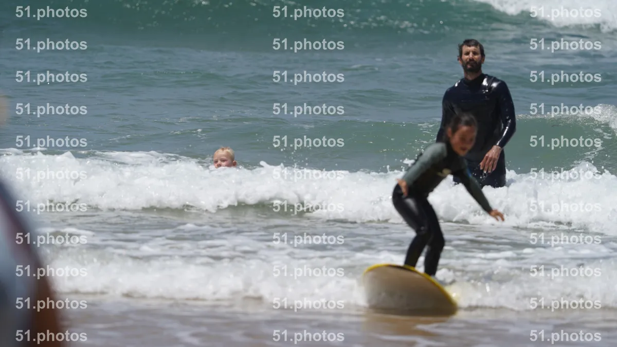 Surfing shot by Lars Van der Veen in Furnas