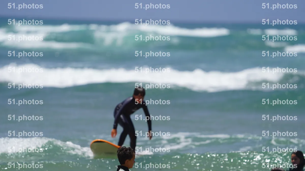 Surfing shot by Lars Van der Veen in Furnas