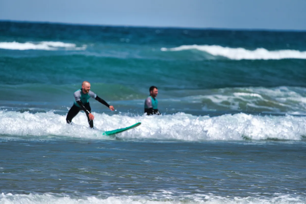 Surfing shot by Lars Van der Veen in Milfontes