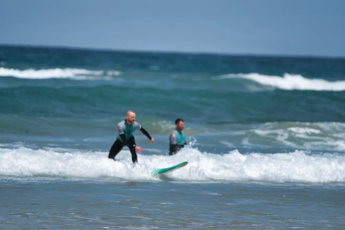 Surfing shot by Lars Van der Veen in Milfontes