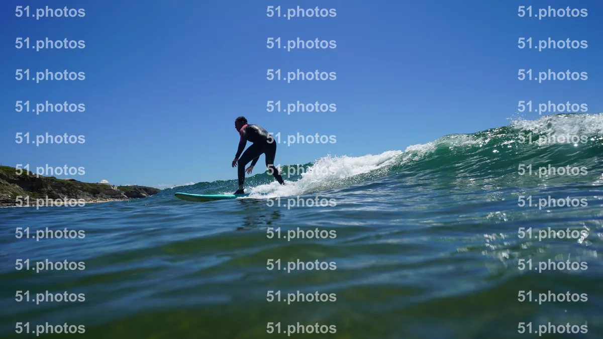 Surfing shot by Lars Van der Veen in Matadouro