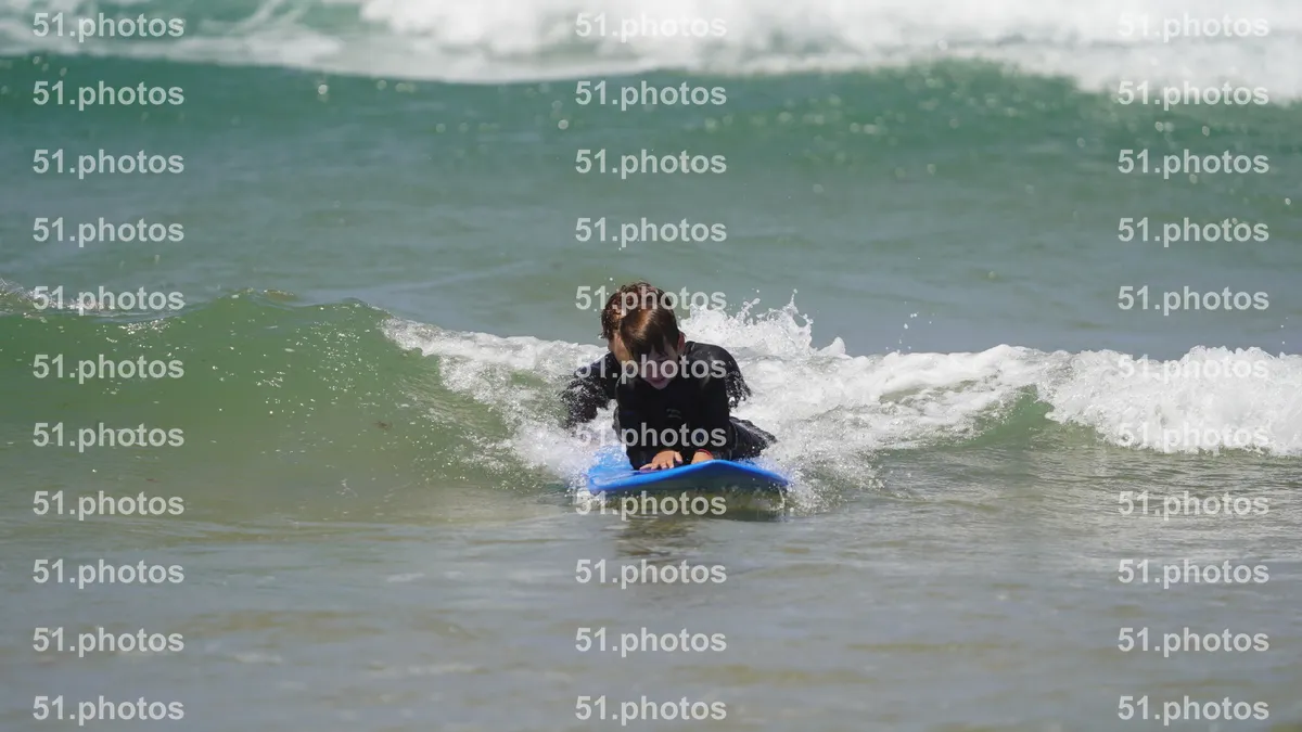 Surfing shot by Lars Van der Veen in Furnas