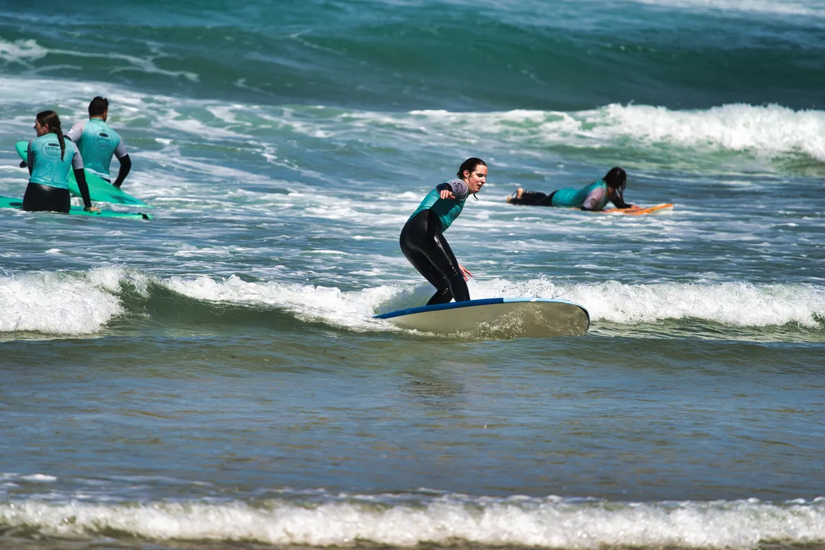 Surfing shot by Lars Van der Veen in Milfontes