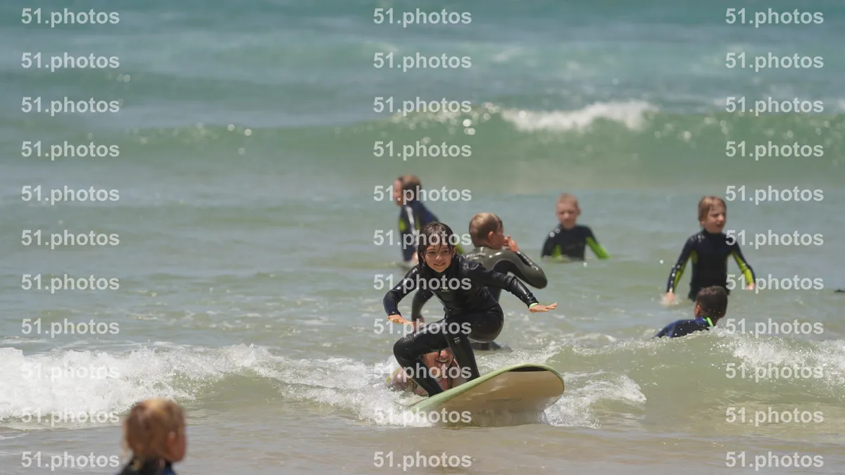 Surfing shot by Lars Van der Veen in Furnas