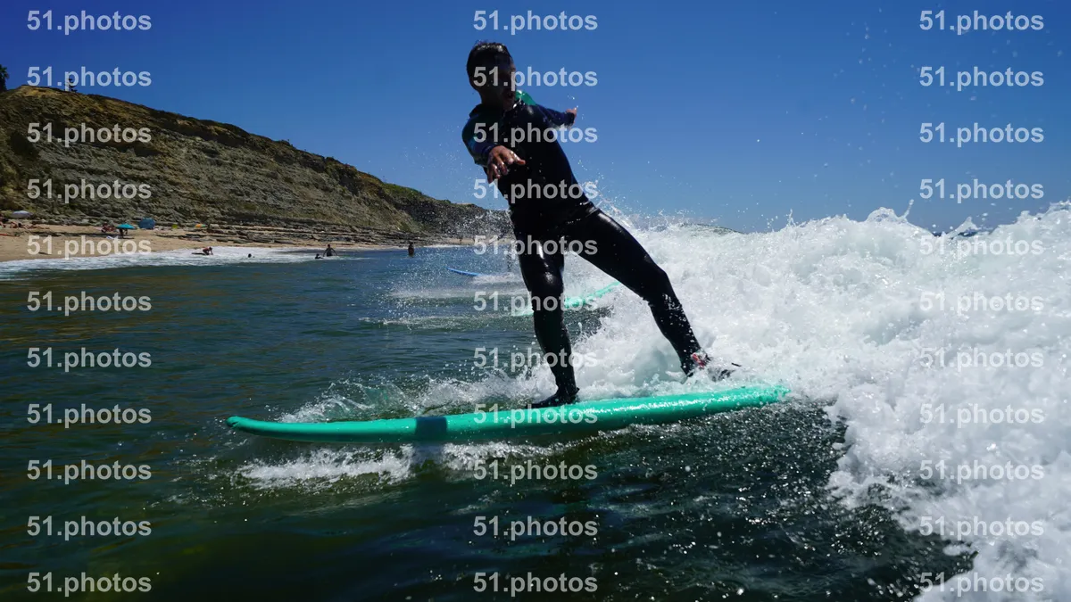 Surfing shot by Lars Van der Veen in Matadouro