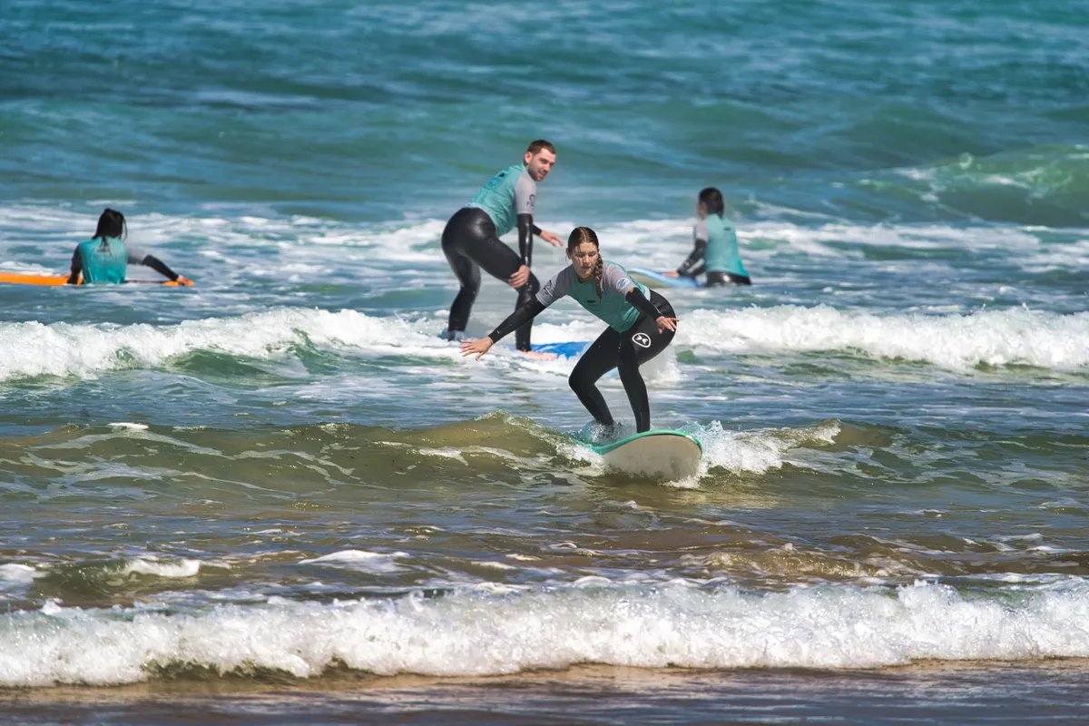 Surfing shot by Lars Van der Veen in Milfontes