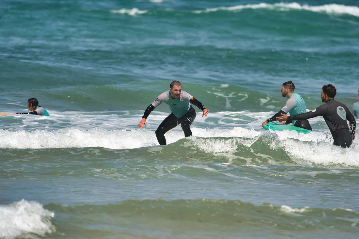 Surfing shot by Lars Van der Veen in Milfontes