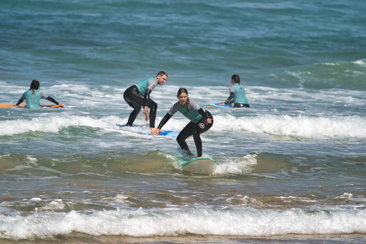 Surfing shot by Lars Van der Veen in Milfontes
