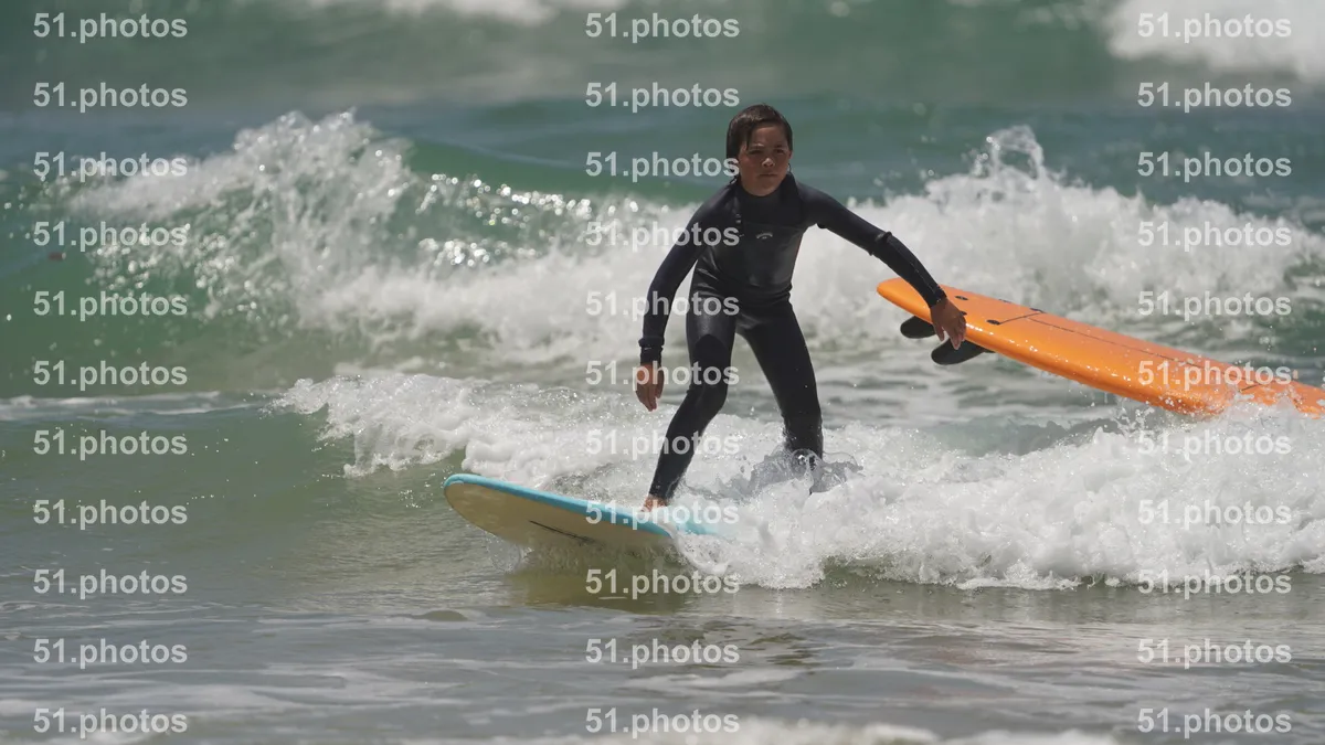 Surfing shot by Lars Van der Veen in Furnas