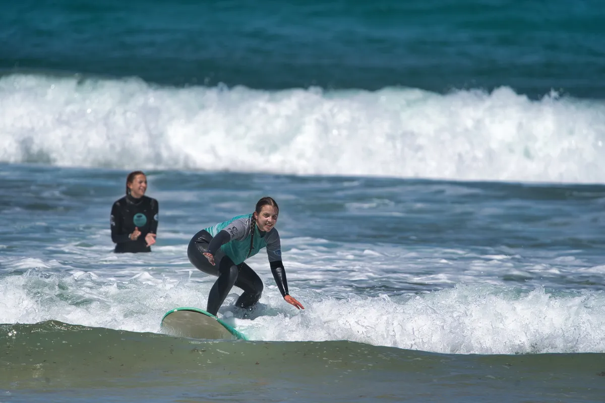 Surfing shot by Lars Van der Veen in Milfontes