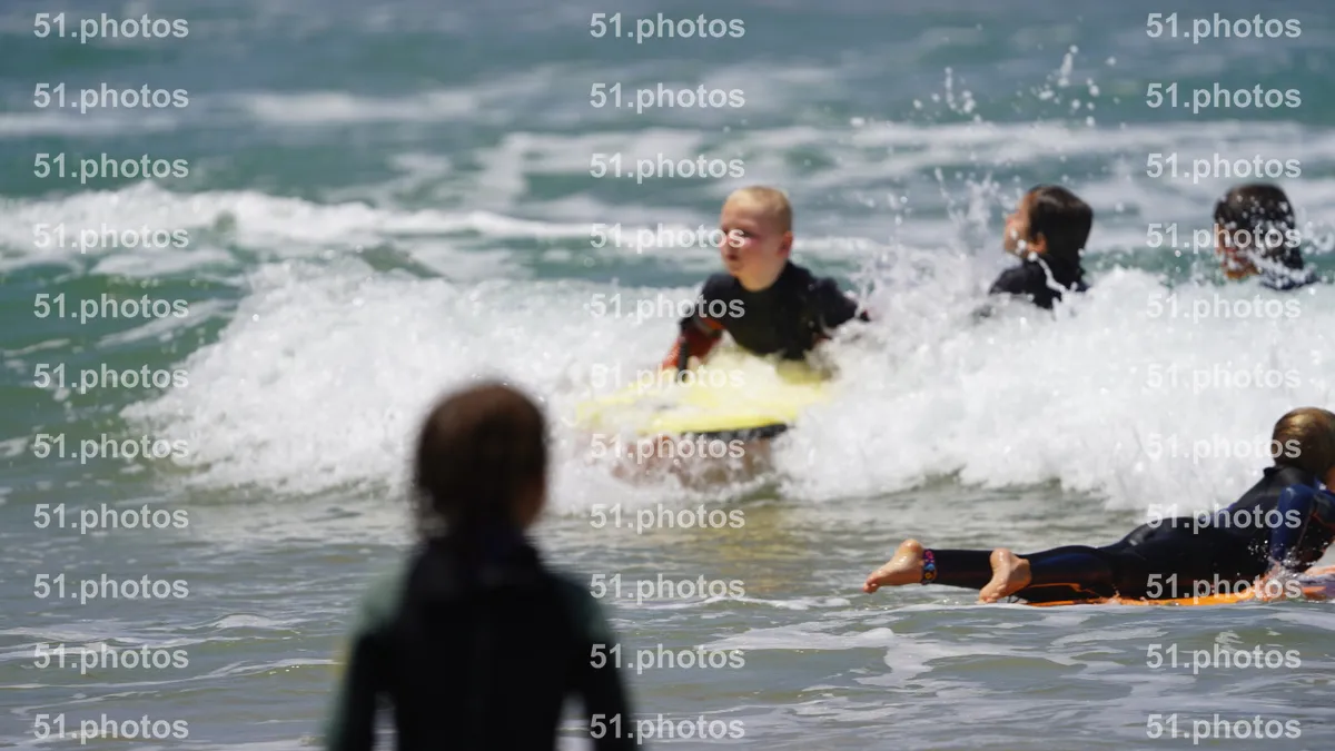 Surfing shot by Lars Van der Veen in Furnas
