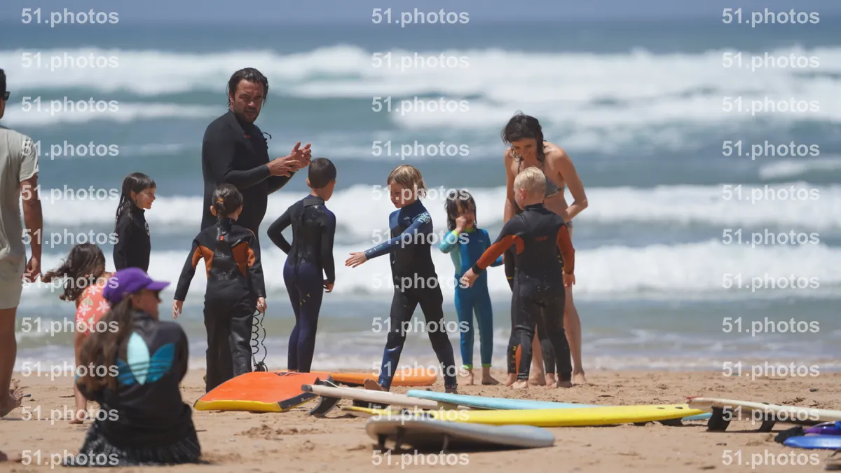Surfing shot by Lars Van der Veen in Furnas