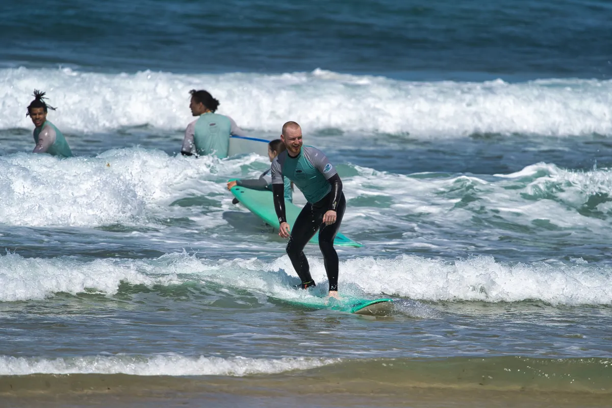 Surfing shot by Lars Van der Veen in Milfontes