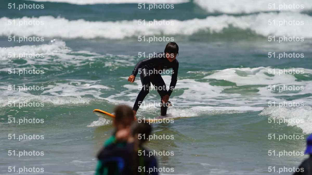 Surfing shot by Lars Van der Veen in Furnas
