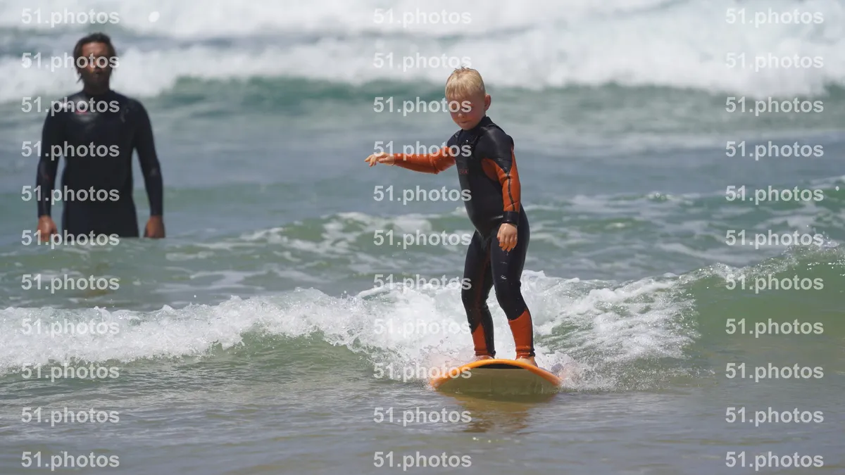Surfing shot by Lars Van der Veen in Furnas