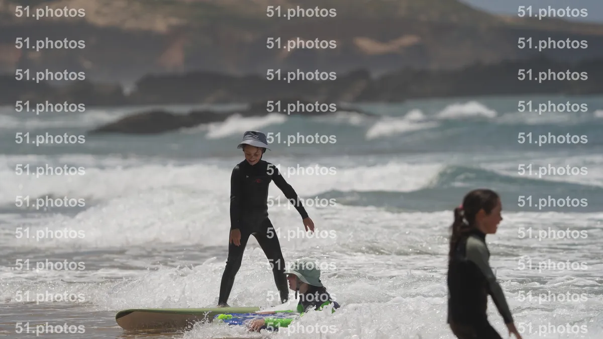 Surfing shot by Lars Van der Veen in Furnas